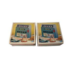 Set of 2 1971 Waco Cordeless Electronic Full Automatic Draw Poker Not Tested In